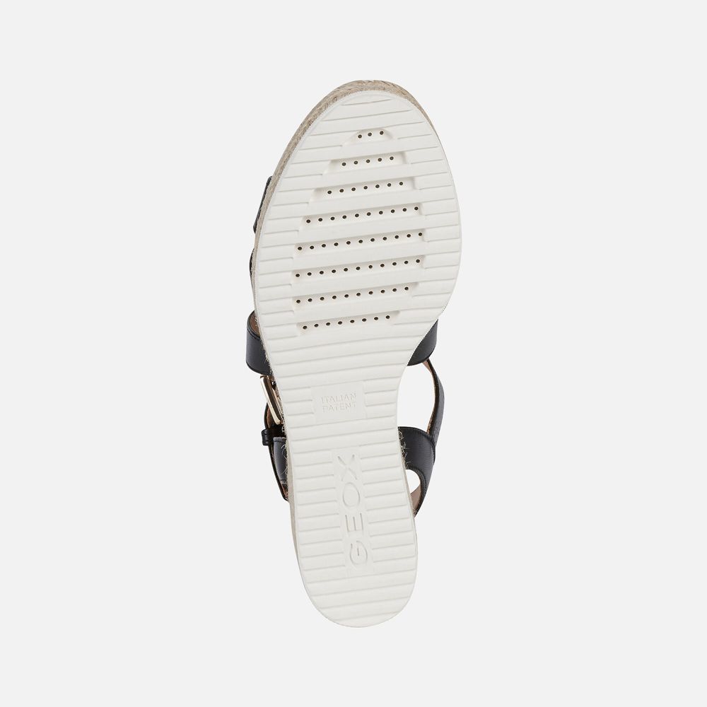 Sandalias Geox Senhora Pretas - Ponza - FWDCE2718